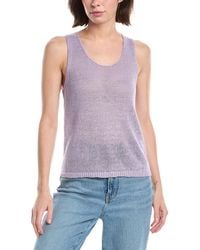 Vince - Beachy Linen Tank - Lyst