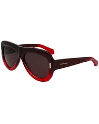 Ferragamo - Classic Logo 57Mm Sunglasses - Lyst