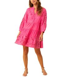 Hale Bob - Aubree Linen-Blend Dress - Lyst