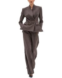 BGL - 2Pc Wool-Blend Jacket & Pant - Lyst