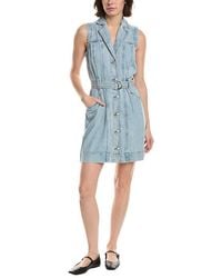 Rag & Bone - Renata Denim Mini Dress - Lyst