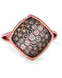 Le Vian - Chocolate Ombre 14K Rose 1.03 Ct. Tw. Diamond Cocktail Ring - Lyst