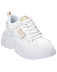 Versace Jeans Couture - Couture Leather Sneaker - Lyst