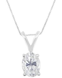 Haus of Brilliance - 10K 0.40 Ct. Tw. Diamond Pendant Necklace - Lyst