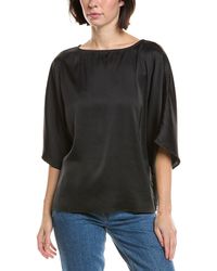 Vince Camuto - Boatneck Kimono Sleeve Top - Lyst