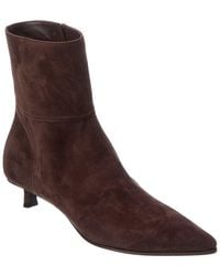 Jimmy Choo - Lory 35 Suede Bootie - Lyst