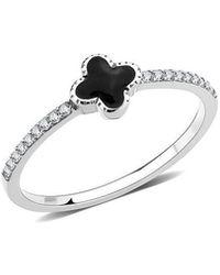 Alamode Jewelry - Stainless Steel Ring - Lyst