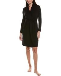 Sofiacashmere - Sofiacashmere Shawl Wool & Cashmere-Blend Jersey Robe - Lyst