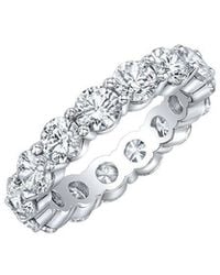 Forever Creations Signature - Forever Creations 14K 5.00 Ct. Tw. Lab Grown Diamond Eternity Ring - Lyst
