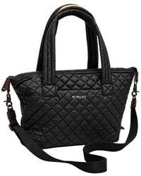 MZ Wallace - Medium Sutton Deluxe Nylon & Leather Shoulder Bag - Lyst