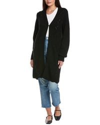 Isla - Cosi Plaited Wool & Cashmere-Blend Long Cardigan - Lyst