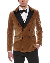 BOSS - Slim Fit Velvet Suit Jacket - Lyst