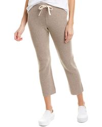 Monrow Ribbed Wool & Cashmere-blend Sweatpant - Brown