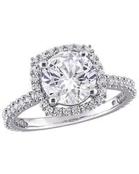Rina Limor - 2.92 Ct. Tw. Lab-Grown Created Sapphire Halo Ring - Lyst