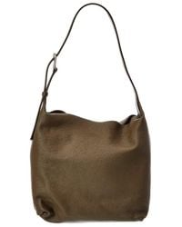 The Row - Isa Leather Hobo Bag - Lyst