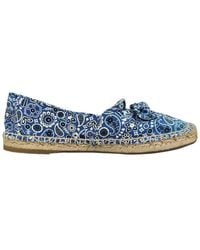 Charlotte Olympia - Canvas Bandana Espadrille Flat (Authentic Pre-Loved) - Lyst