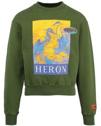 Heron Preston - Crewneck So Heron Sweatshirt - Lyst