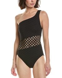 Carmen Marc Valvo - Crochet One-Piece - Lyst