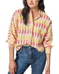 Lilla P - Ikat Dolman Button Down - Lyst