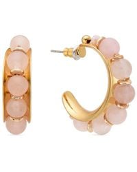 Eye Candy LA - Agate Mia Half Loop Earrings - Lyst