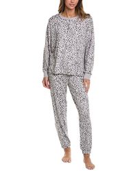 DKNY - 2Pc Pajama Top & Jogger Set - Lyst