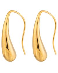 Eye Candy LA - Luxe Collection 24k Plated Cz Lisa Earrings - Lyst