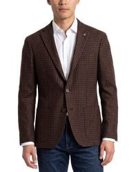 Corneliani - Cc Collection Houndstooth Wool-Blend Blazer - Lyst