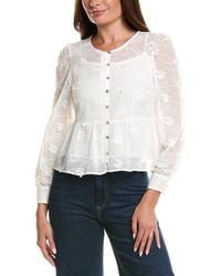 Nanette Lepore - Long Sleeve Top - Lyst