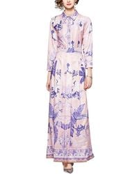 DZA - Maxi Dress - Lyst