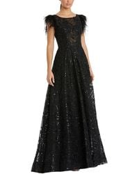 Mac Duggal - Embellished Maxi Dress - Lyst