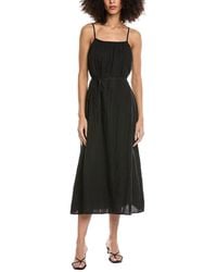 Bella Dahl - Shirred Cami Linen Maxi Dress - Lyst