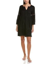 Tommy Bahama - St. Lucia Split Neck Linen-Blend Mini Dress - Lyst