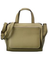Valextra - Passepartout Medium Leather Tote - Lyst