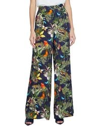 L'Agence - Pilar Wide Leg Pant - Lyst