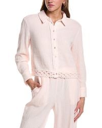 Design History - Gauze Lace Shirt - Lyst
