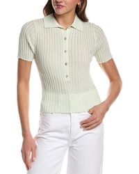 525 America - Maya Semi Sheer Top - Lyst