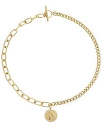 Adornia - 18K Plated Stainless Steel Necklace - Lyst