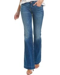 7 For All Mankind 7 For All Mankind Dojo Bella Heritage Original Trouser - Blue