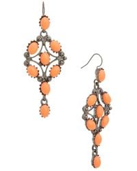 Kenneth Jay Lane - Chandelier Earrings - Lyst