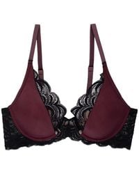 Natori - Persuasion Lace Convertible Plunge T-Shirt Bra - Lyst