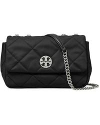 Tory Burch - Willa Small Quilted Nylon Shoulder Bag - Lyst