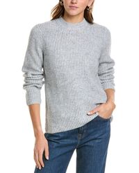 Vince - Shaker Rib Wool & Alpaca-Blend Sweater - Lyst