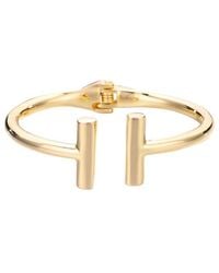 Adornia - Plated Bar Cuff Bracelet - Lyst