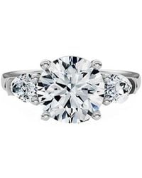 Lab Grown Diamonds - 14K 3.00 Ct. Tw. Lab-Grown Diamond Half-Eternity Ring - Lyst