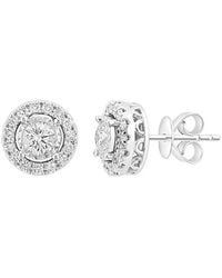 Effy Fine Jewelry - 14K 0.96 Ct. Tw. Lab-Grown Diamond Earrings - Lyst