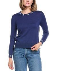 Hannah Rose - Mini Anchor Cashmere-Blend Sweater - Lyst
