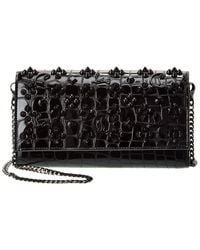 Christian Louboutin - Paloma Croc-Embossed Leather Wallet On Chain - Lyst