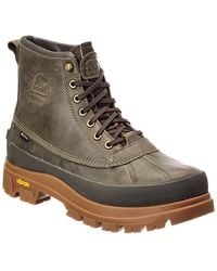 Sorel - X Barbour Daystorm Horizon Gtx Wp Leather Boot - Lyst