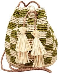 Mar Y Sol - Lilith Raffia Crossbody - Lyst