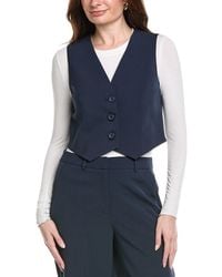 Kenneth Cole - Luxe Twill Vest - Lyst